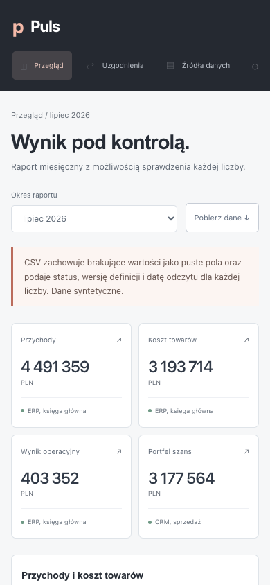 Monthly report
